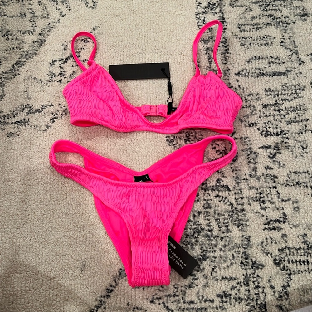 Pink Triangl Bikini